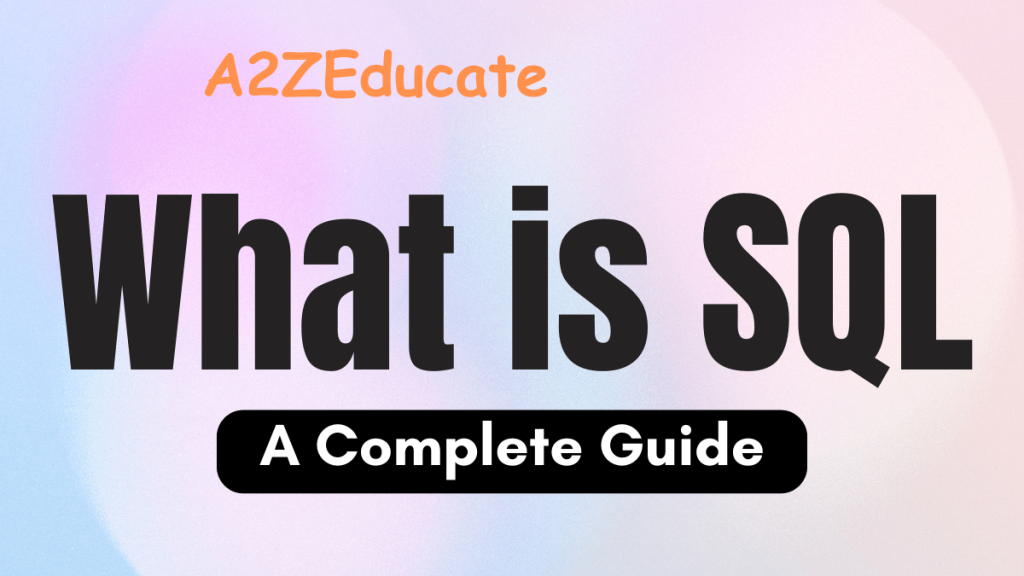 What is SQL